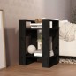 vidaXL Estantería/divisor de espacios madera pino negro 41x35x57 cm vidaXL Estantería/divisor de espacios madera pino negro 41x35x57 cm