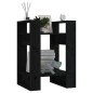 vidaXL Estantería/divisor de espacios madera pino negro 41x35x57 cm vidaXL Estantería/divisor de espacios madera pino negro 41x35x57 cm