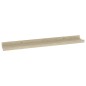 vidaXL Estantes de pared 2 unidades roble Sonoma 60x9x3 cm
