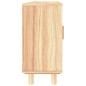 vidaXL Aparador marrón madera pino maciza y ratán natural 105x30x60 cm