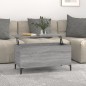 vidaXL Mesa de centro madera contrachapada gris Sonoma 90x44,5x45 cm vidaXL Mesa de centro madera contrachapada gris Sonoma 90x44,5x45 cm
