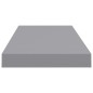 vidaXL Estante flotante pared 2 uds gris MDF 60x23,5x3,8 cm vidaXL Estante flotante pared 2 uds gris MDF 60x23,5x3,8 cm