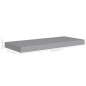vidaXL Estante flotante pared 2 uds gris MDF 60x23,5x3,8 cm vidaXL Estante flotante pared 2 uds gris MDF 60x23,5x3,8 cm