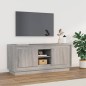 vidaXL Mueble para TV madera contrachapada gris Sonoma 102x35x45 cm vidaXL Mueble para TV madera contrachapada gris Sonoma 102x35x45 cm