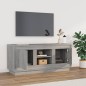 vidaXL Mueble para TV madera contrachapada gris Sonoma 102x35x45 cm vidaXL Mueble para TV madera contrachapada gris Sonoma 102x35x45 cm