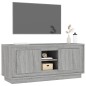 vidaXL Mueble para TV madera contrachapada gris Sonoma 102x35x45 cm vidaXL Mueble para TV madera contrachapada gris Sonoma 102x35x45 cm