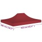 vidaXL Techo de carpa para celebraciones burdeos 4x3 m 270 g/m² vidaXL Techo de carpa para celebraciones burdeos 4x3 m 270 g/m²