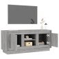 vidaXL Mueble para TV madera contrachapada gris Sonoma 102x35x45 cm vidaXL Mueble para TV madera contrachapada gris Sonoma 102x35x45 cm