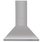 vidaXL Campana extractora acero inoxidable 600 mm