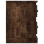 vidaXL Mueble de TV madera contrachapada roble ahumado 102x35,5x47,5cm