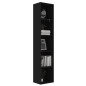 vidaXL Estantería madera contrachapada negro 40x30x189 cm vidaXL Estantería madera contrachapada negro 40x30x189 cm