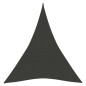 vidaXL Toldo de vela gris antracita HDPE 160 g/m² 5x6x6 m vidaXL Toldo de vela gris antracita HDPE 160 g/m² 5x6x6 m