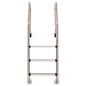 vidaXL Escalera de piscina 3 peldaños acero inoxidable 304 120 cm vidaXL Escalera de piscina 3 peldaños acero inoxidable 304 120 cm