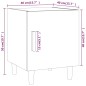 vidaXL Mesitas de noche 2 unidades madera contrachapada blancas vidaXL Mesitas de noche 2 unidades madera contrachapada blancas