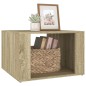 vidaXL Mesita de noche madera contrachapada roble Sonoma 57x55x36 cm vidaXL Mesita de noche madera contrachapada roble Sonoma 57x55x36 cm