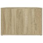 vidaXL Mesita de noche madera contrachapada roble Sonoma 57x55x36 cm vidaXL Mesita de noche madera contrachapada roble Sonoma 57x55x36 cm
