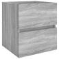 vidaXL Mueble de lavabo madera contrachapada gris Sonoma 41x38,5x45 cm vidaXL Mueble de lavabo madera contrachapada gris Sonoma 41x38,5x45 cm