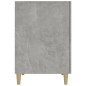 vidaXL Escritorio de madera contrachapada gris hormigón 140x50x75 cm vidaXL Escritorio de madera contrachapada gris hormigón 140x50x75 cm