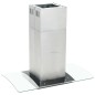 vidaXL Campana extractora de techo 90 cm acero inoxidable 756 m³/h LED vidaXL Campana extractora de techo 90 cm acero inoxidable 756 m³/h LED