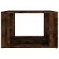 vidaXL Mesita de noche madera contrachapada roble ahumado 57x55x36 cm vidaXL Mesita de noche madera contrachapada roble ahumado 57x55x36 cm