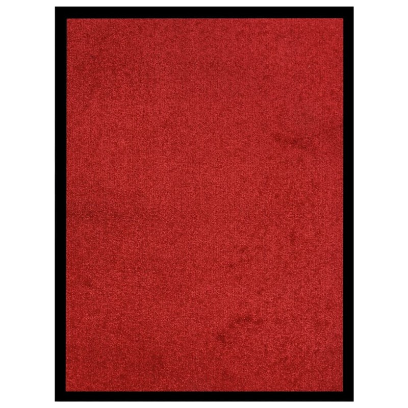 vidaXL Felpudo rojo 40x60 cm vidaXL Felpudo rojo 40x60 cm