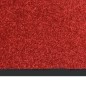 vidaXL Felpudo rojo 40x60 cm vidaXL Felpudo rojo 40x60 cm