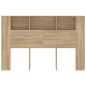 vidaXL Mueble cabecero color roble Sonoma 160x18,5x104,5 cm vidaXL Mueble cabecero color roble Sonoma 160x18,5x104,5 cm