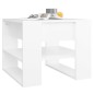 vidaXL Mesa de centro madera contrachapada blanco 55,5x55x45 cm vidaXL Mesa de centro madera contrachapada blanco 55,5x55x45 cm