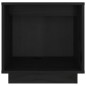 vidaXL Mesita de noche de madera maciza de pino negro 40x30x40 cm vidaXL Mesita de noche de madera maciza de pino negro 40x30x40 cm