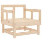 vidaXL Juego de muebles de jardín 7 piezas madera maciza de pino vidaXL Juego de muebles de jardín 7 piezas madera maciza de pino