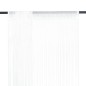 vidaXL Cortinas de flecos 2 piezas 100x250 cm blancas vidaXL Cortinas de flecos 2 piezas 100x250 cm blancas
