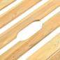 vidaXL Tumbona de jardín con mesa de madera de pino impregnada