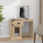 vidaXL Tocador espejo madera contrachapada roble Sonoma 90x50x132,5cm vidaXL Tocador espejo madera contrachapada roble Sonoma 90x50x132,5cm