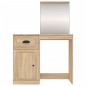 vidaXL Tocador espejo madera contrachapada roble Sonoma 90x50x132,5cm vidaXL Tocador espejo madera contrachapada roble Sonoma 90x50x132,5cm