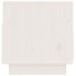 vidaXL Mueble de TV de madera maciza de pino blanco 60x35x37 cm vidaXL Mueble de TV de madera maciza de pino blanco 60x35x37 cm