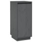 vidaXL Aparador 2 uds madera maciza de pino gris 31,5x34x75 cm vidaXL Aparador 2 uds madera maciza de pino gris 31,5x34x75 cm