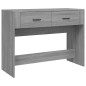 vidaXL Mesa consola madera contrachapada gris Sonoma 100x39x75 cm vidaXL Mesa consola madera contrachapada gris Sonoma 100x39x75 cm