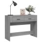 vidaXL Mesa consola madera contrachapada gris Sonoma 100x39x75 cm vidaXL Mesa consola madera contrachapada gris Sonoma 100x39x75 cm