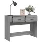 vidaXL Mesa consola madera contrachapada gris Sonoma 100x39x75 cm vidaXL Mesa consola madera contrachapada gris Sonoma 100x39x75 cm