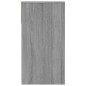 vidaXL Mesa consola madera contrachapada gris Sonoma 100x39x75 cm vidaXL Mesa consola madera contrachapada gris Sonoma 100x39x75 cm