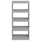 vidaXL Estantería madera contrachapada gris Sonoma 60x30x135 cm vidaXL Estantería madera contrachapada gris Sonoma 60x30x135 cm
