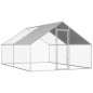 vidaXL Jaula gallinero de exterior de acero galvanizado 2,75x4x1,92 m vidaXL Jaula gallinero de exterior de acero galvanizado 2,75x4x1,92 m