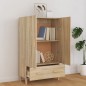 vidaXL Aparador madera contrachapada roble Sonoma 70x31x115 cm