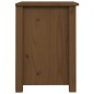 vidaXL Mesita de noche madera maciza de pino marrón miel 40x35x49 cm vidaXL Mesita de noche madera maciza de pino marrón miel 40x35x49 cm