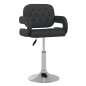 vidaXL Sillas de comedor giratorias 6 unidades cuero sintético negro vidaXL Sillas de comedor giratorias 6 unidades cuero sintético negro