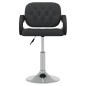 vidaXL Sillas de comedor giratorias 6 unidades cuero sintético negro vidaXL Sillas de comedor giratorias 6 unidades cuero sintético negro