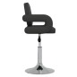 vidaXL Sillas de comedor giratorias 6 unidades cuero sintético negro vidaXL Sillas de comedor giratorias 6 unidades cuero sintético negro