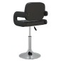 vidaXL Sillas de comedor giratorias 6 unidades cuero sintético negro vidaXL Sillas de comedor giratorias 6 unidades cuero sintético negro