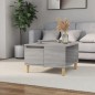 vidaXL Mesa de centro madera contrachapada gris Sonoma 55x55x36,5 cm vidaXL Mesa de centro madera contrachapada gris Sonoma 55x55x36,5 cm