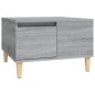 vidaXL Mesa de centro madera contrachapada gris Sonoma 55x55x36,5 cm vidaXL Mesa de centro madera contrachapada gris Sonoma 55x55x36,5 cm